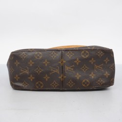 Louis Vuitton Shoulder Bag Monogram Looping GM M51145 Brown Ladies