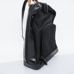 Gucci Backpack/Daypack Bamboo 003 2058 Nylon Black Men's Women's