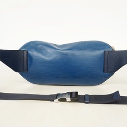 Louis Vuitton Body Bag Epi LV Circle Bum M53301 Blue Azure Men's