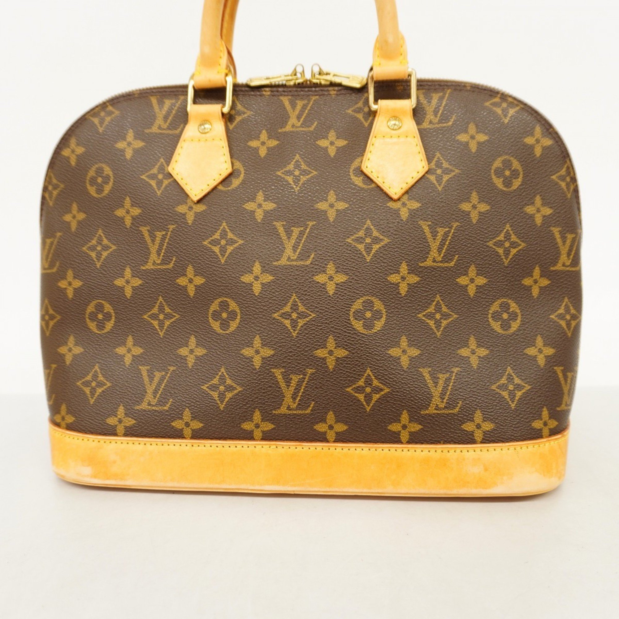 Louis Vuitton handbag Monogram Alma M51130 Brown ladies