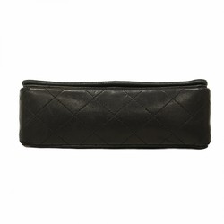 Chanel Shoulder Bag Matelasse Lambskin Black Women's