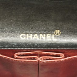 Chanel Shoulder Bag Matelasse Lambskin Black Women's