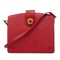 Louis Vuitton Shoulder Bag Epi Capuchin M52347 Castilian Red Ladies