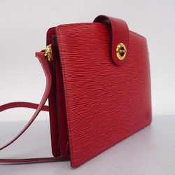 Louis Vuitton Shoulder Bag Epi Capuchin M52347 Castilian Red Ladies