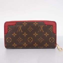 Louis Vuitton Long Wallet Monogram Zippy Retiro M61854 Cerise Men's Women's