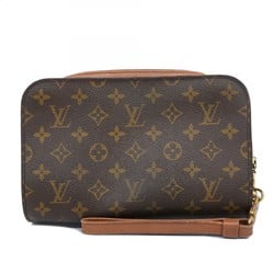 Louis Vuitton Clutch Bag Monogram Orsay M51790 Brown Men's