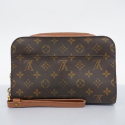 Louis Vuitton Clutch Bag Monogram Orsay M51790 Brown Men's