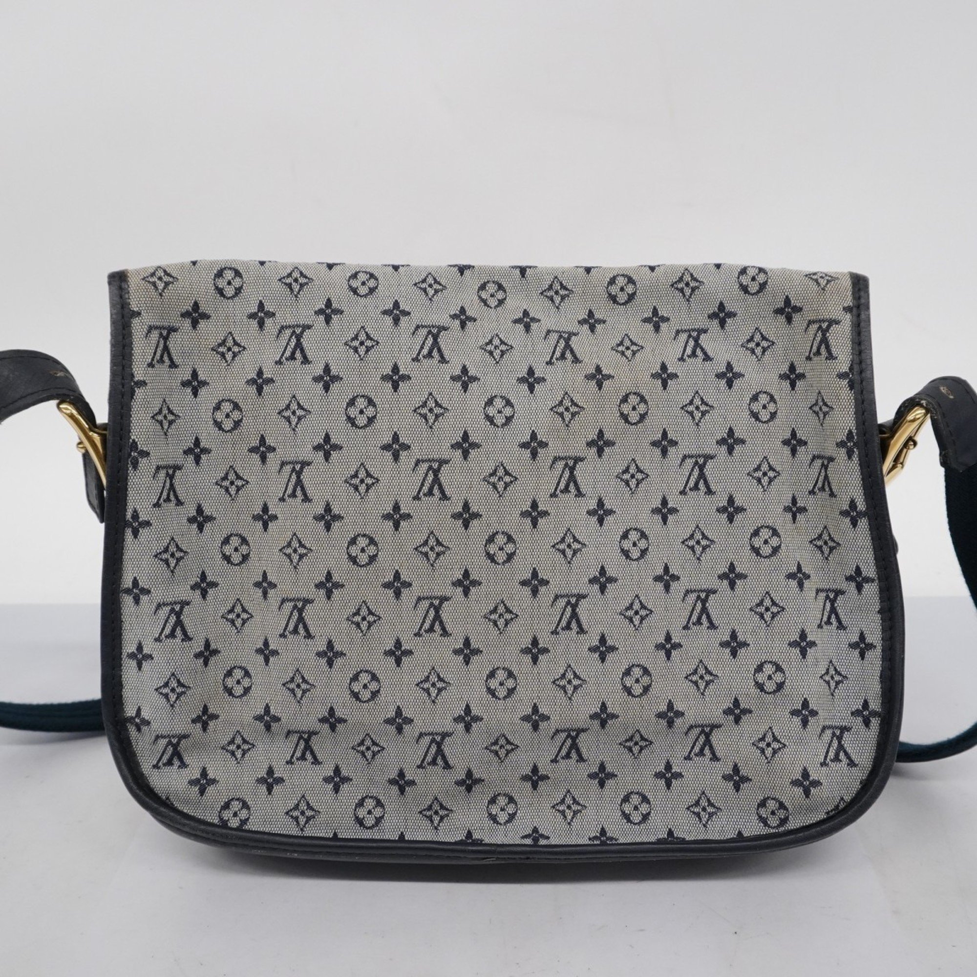 Louis Vuitton Shoulder Bag Monogram Belanger M92670 Blue Ladies