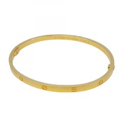 Cartier Bangle Love Bracelet K18YG Yellow Gold Men's Women's