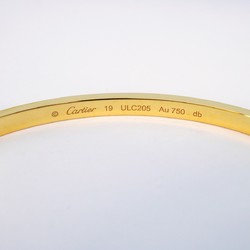 Cartier Bangle Love Bracelet K18YG Yellow Gold Men's Women's