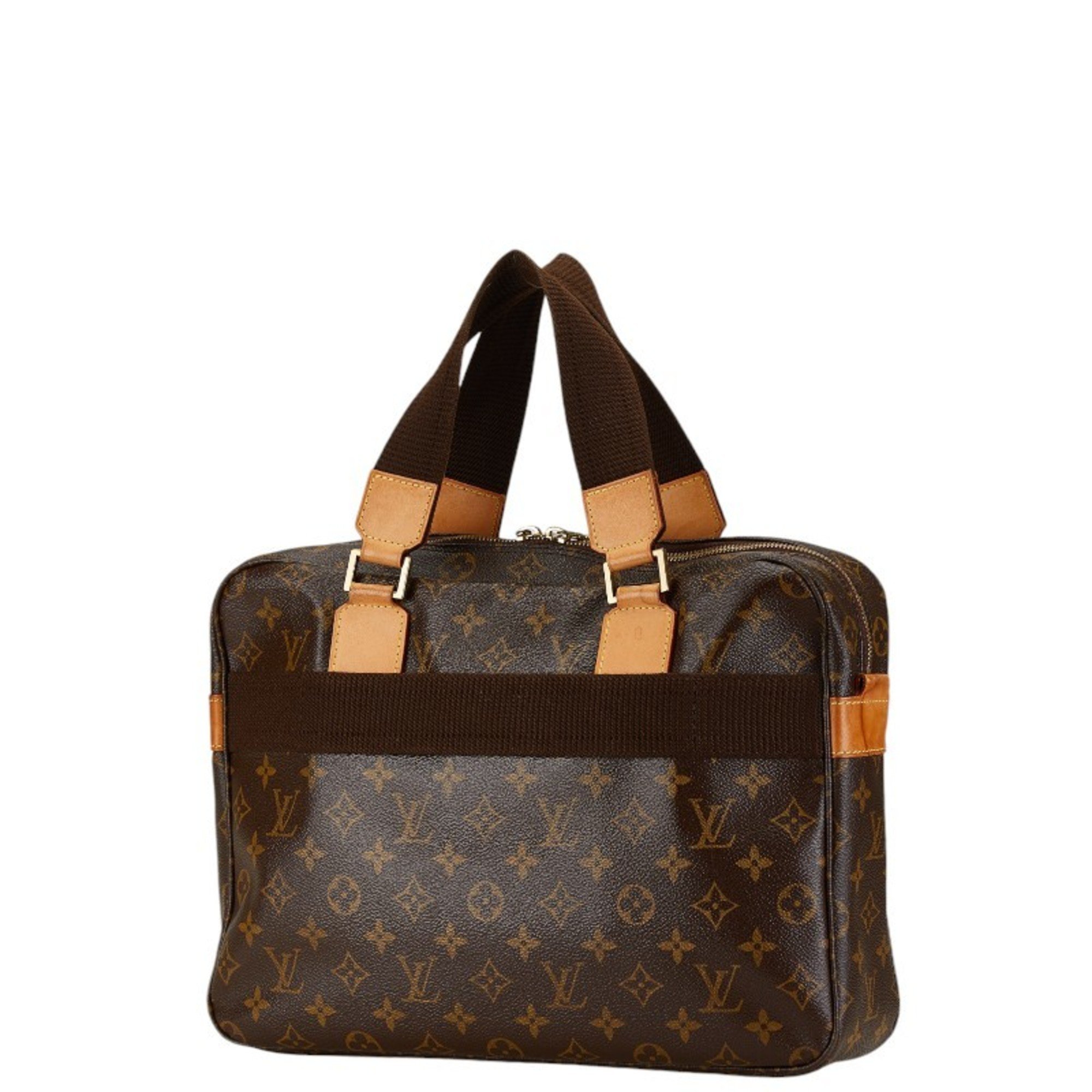 Louis Vuitton Monogram Sac Bosphore Shoulder Bag M40043 Brown PVC Leather Women's LOUIS VUITTON