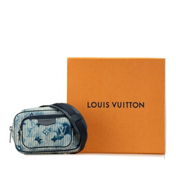 Louis Vuitton Monogram Watercolor Outdoor Pochette Shoulder Bag M80462 Blue Navy Canvas Leather Women's LOUIS VUITTON