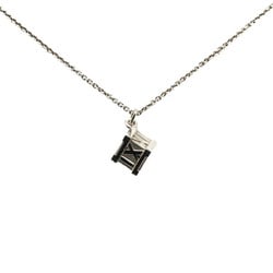 Tiffany Atlas Cube Necklace Pendant Silver SV925 Women's TIFFANY&Co.