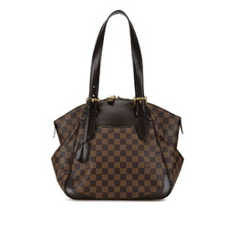 Louis Vuitton Damier Verona MM Shoulder Bag N41118 Brown PVC Leather Women's LOUIS VUITTON