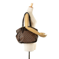 Louis Vuitton Damier Verona MM Shoulder Bag N41118 Brown PVC Leather Women's LOUIS VUITTON