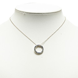 Tiffany Circle Pendant Necklace Silver SV925 Women's TIFFANY&Co.