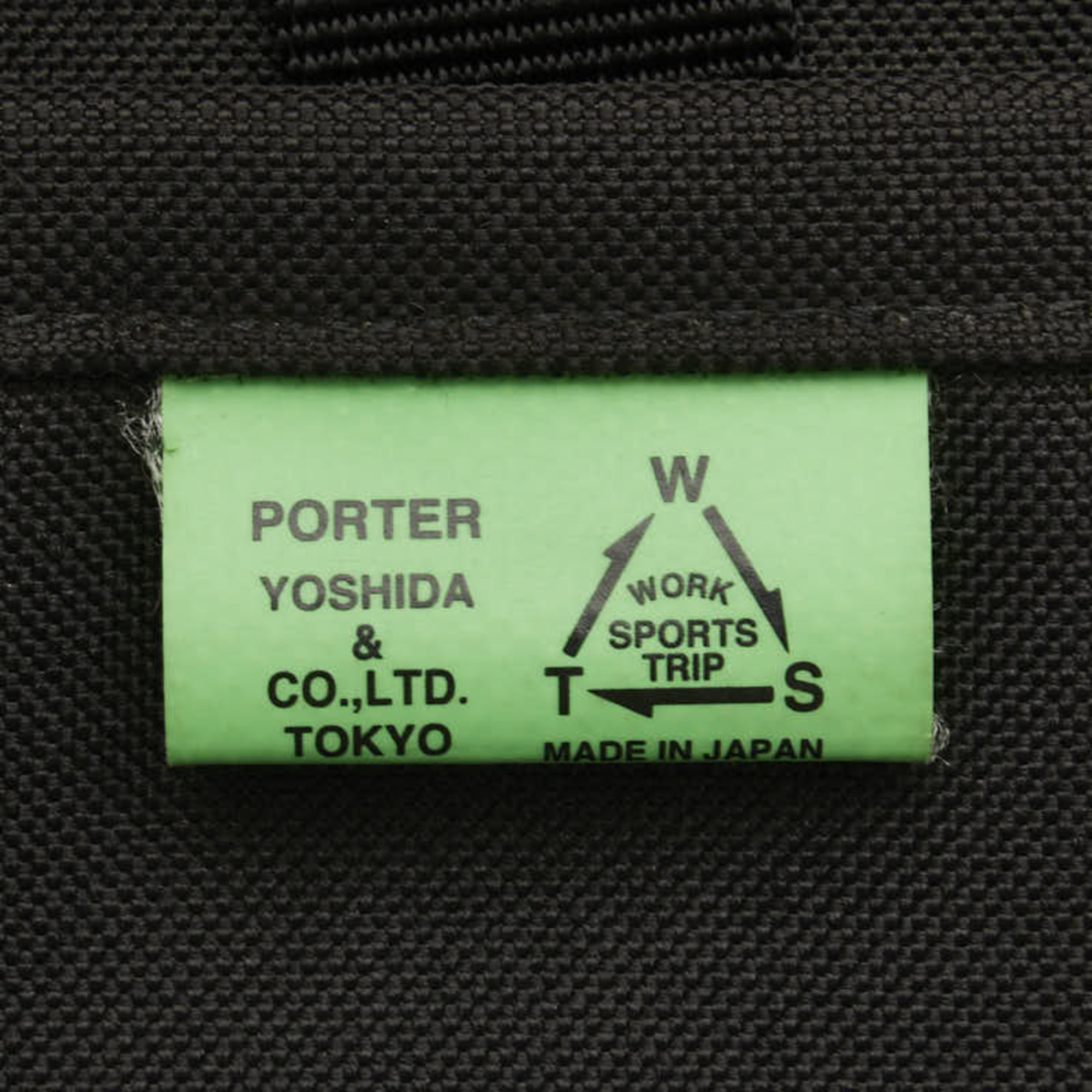 Porter Union Backpack Black Canvas Women's PORTER