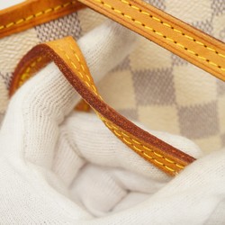 Louis Vuitton Tote Bag Damier Azur Neverfull PM N40605 White Women's