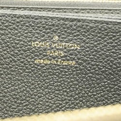 Louis Vuitton Long Wallet Monogram Empreinte Zippy M61864 Noir Ladies