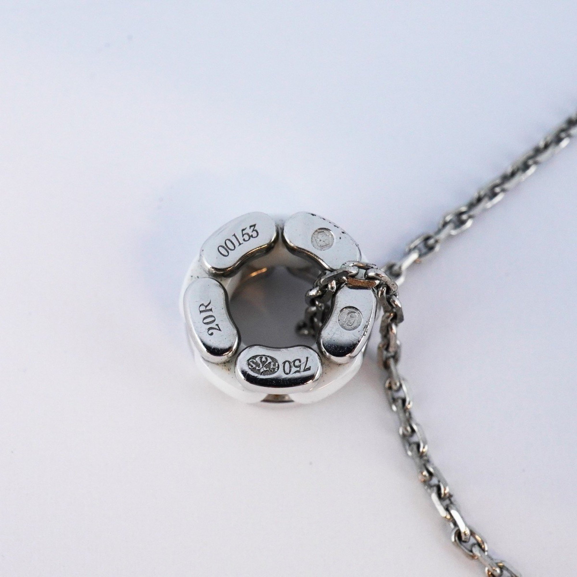 Chanel Necklace Ultra K18WG White Gold Ceramic Ladies