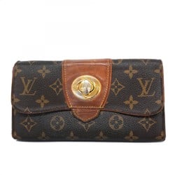 Louis Vuitton Long Wallet Monogram Portefeuille Boetie M63220 Brown Men's Women's