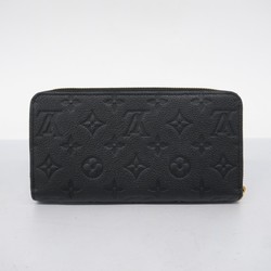 Louis Vuitton Long Wallet Monogram Empreinte Zippy M61864 Noir Ladies