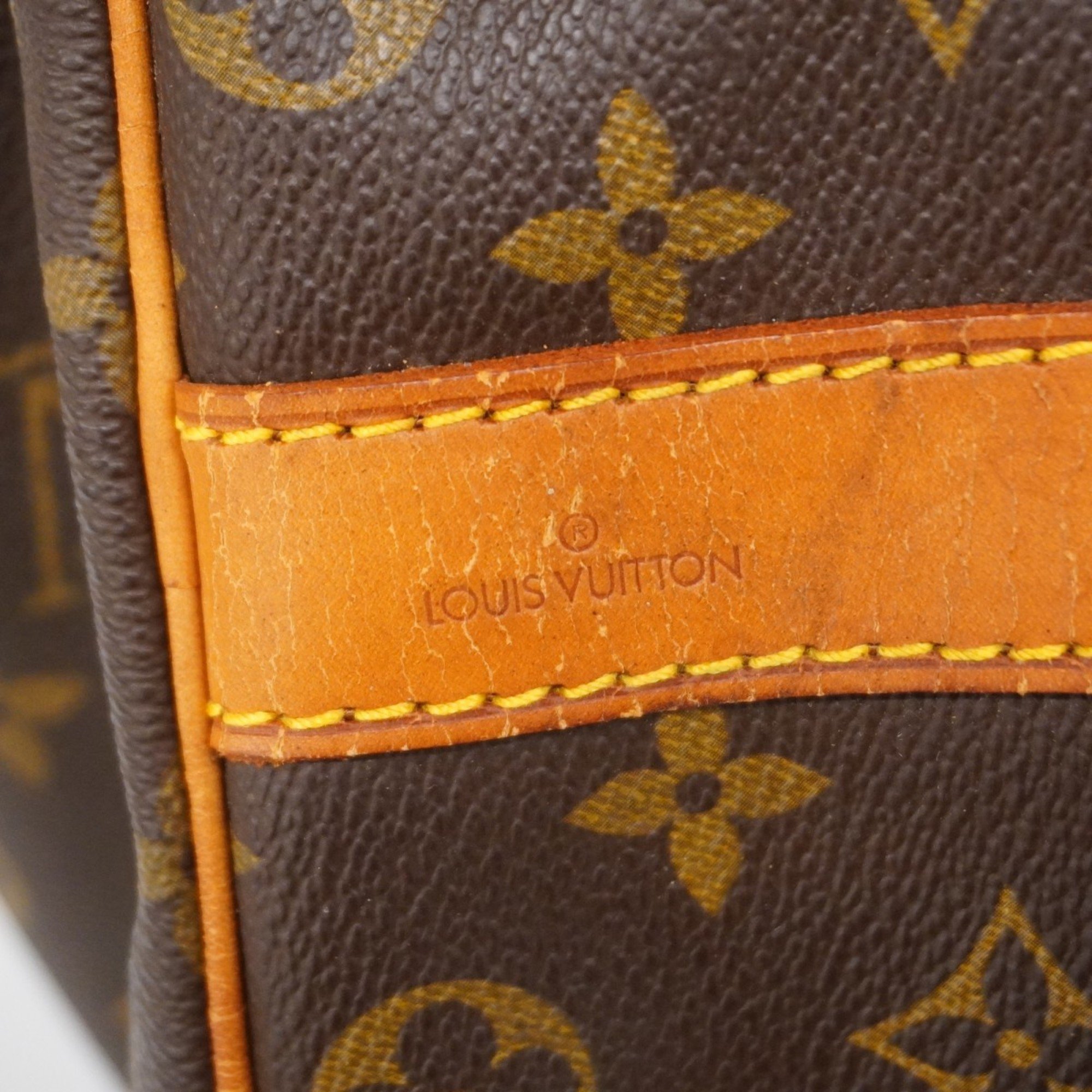 Louis Vuitton Boston Bag Monogram Keepall Bandouliere 50 M41416 Brown Men's Women's