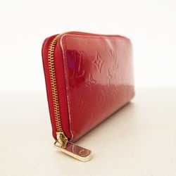 Louis Vuitton Long Wallet Vernis Zippy M90200 Cerise Ladies