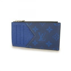 Louis Vuitton Wallet/Coin Case Taigarama Coin Card Holder M30270 Cobalt Men's