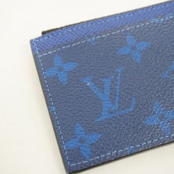 Louis Vuitton Wallet/Coin Case Taigarama Coin Card Holder M30270 Cobalt Men's