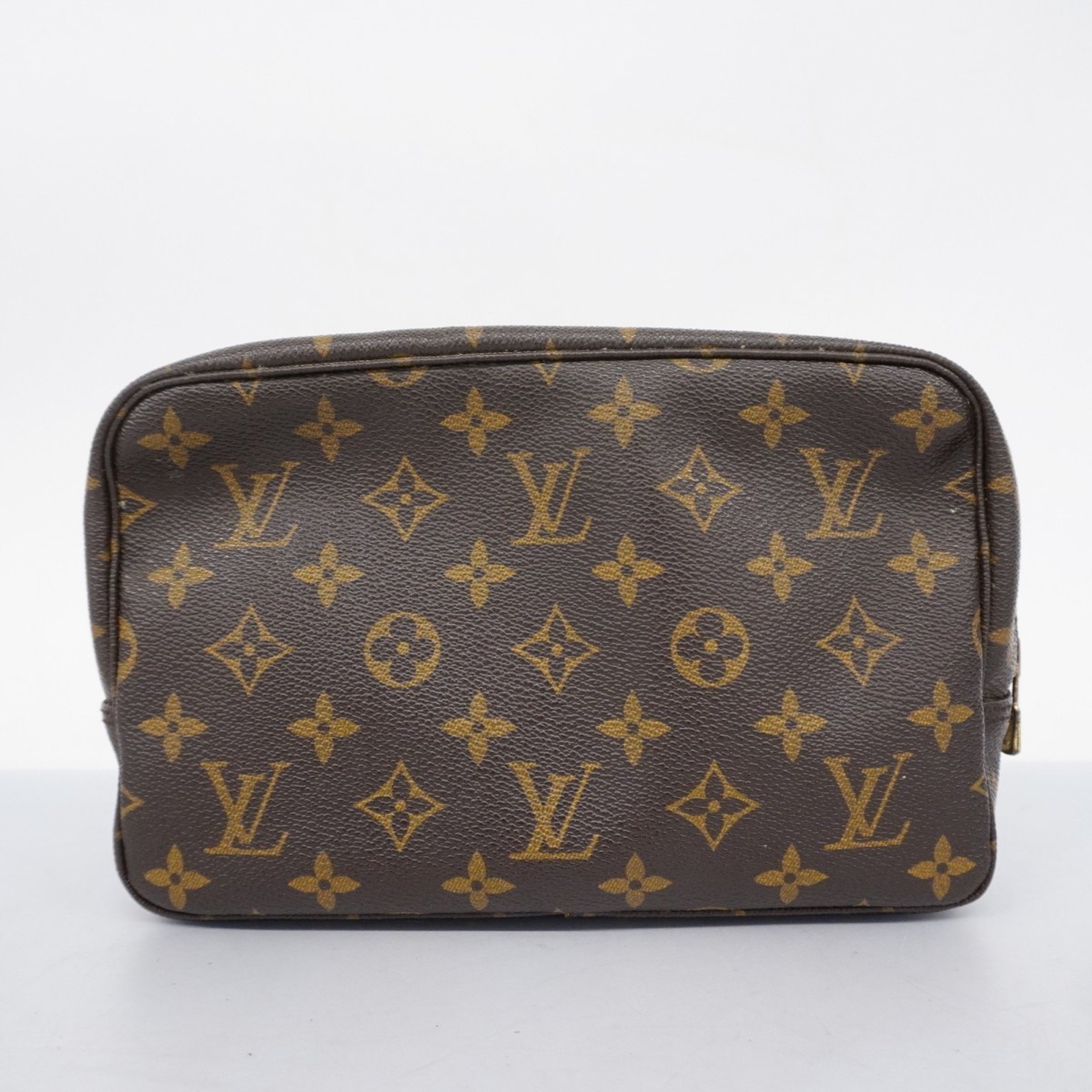 Louis Vuitton Pouch Monogram True Toilet 23 M47524 Brown Ladies