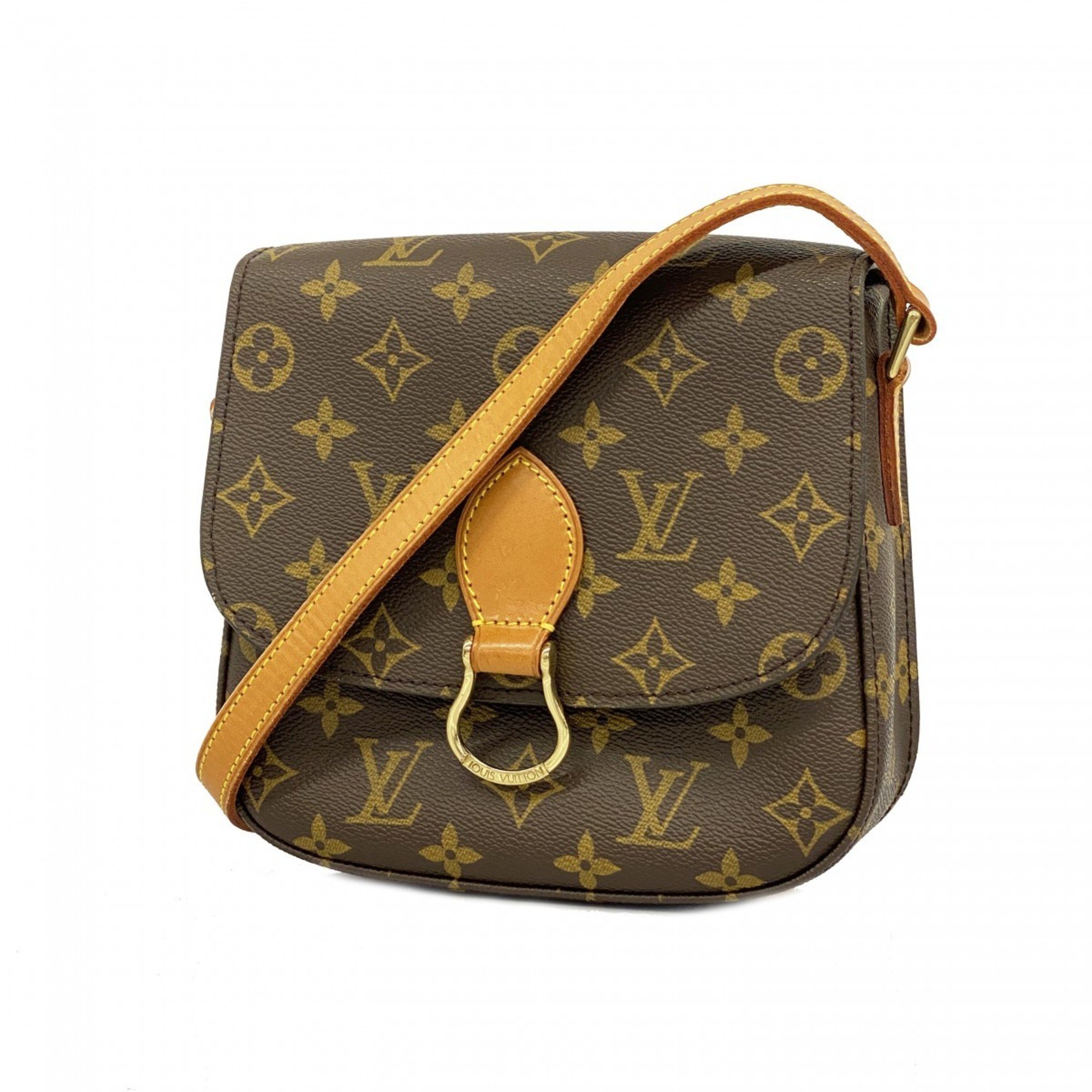 Louis Vuitton Shoulder Bag Monogram Saint-Clair PM M51244 Brown Women's