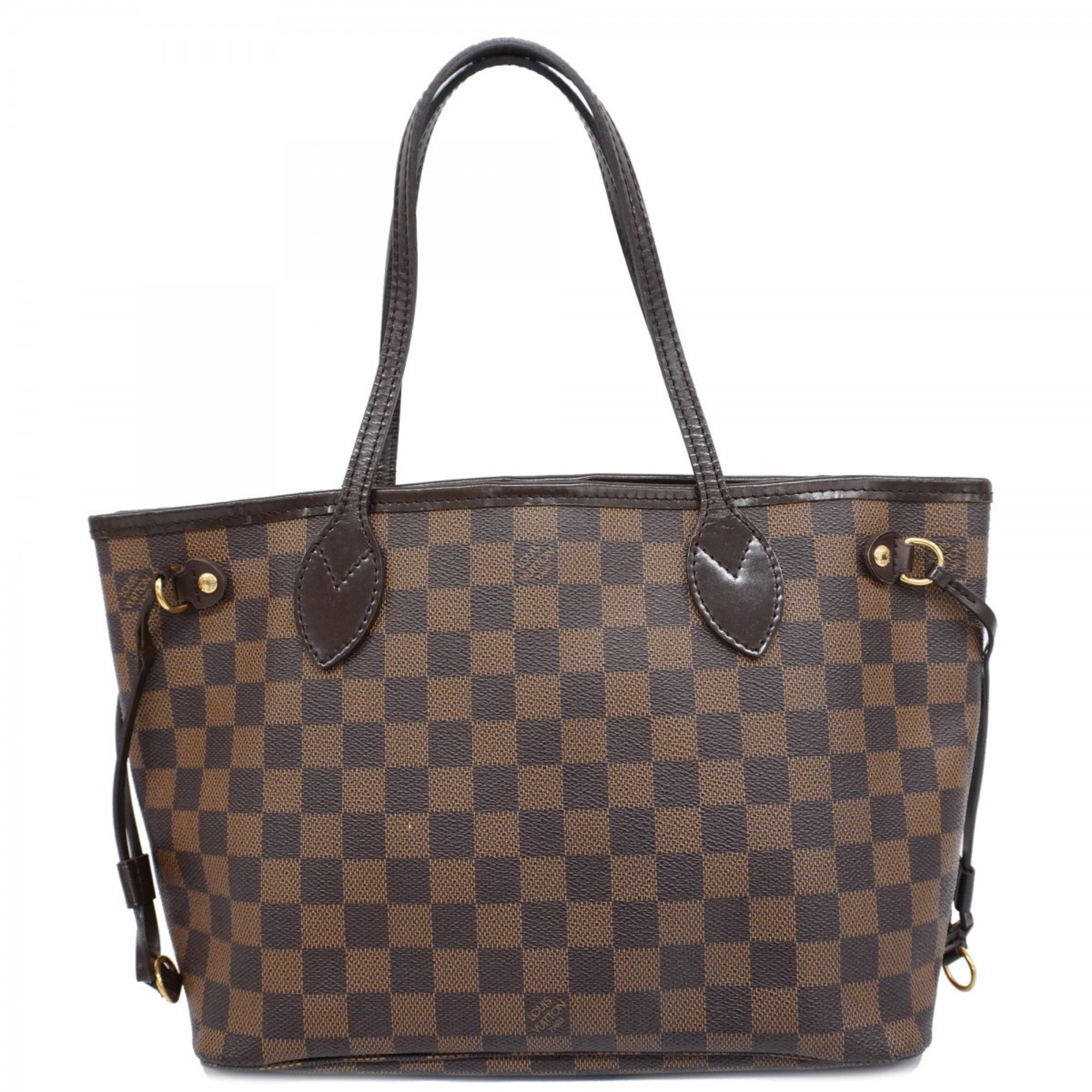 Louis Vuitton Tote Bag Damier Neverfull PM N51109 Ebene Women's