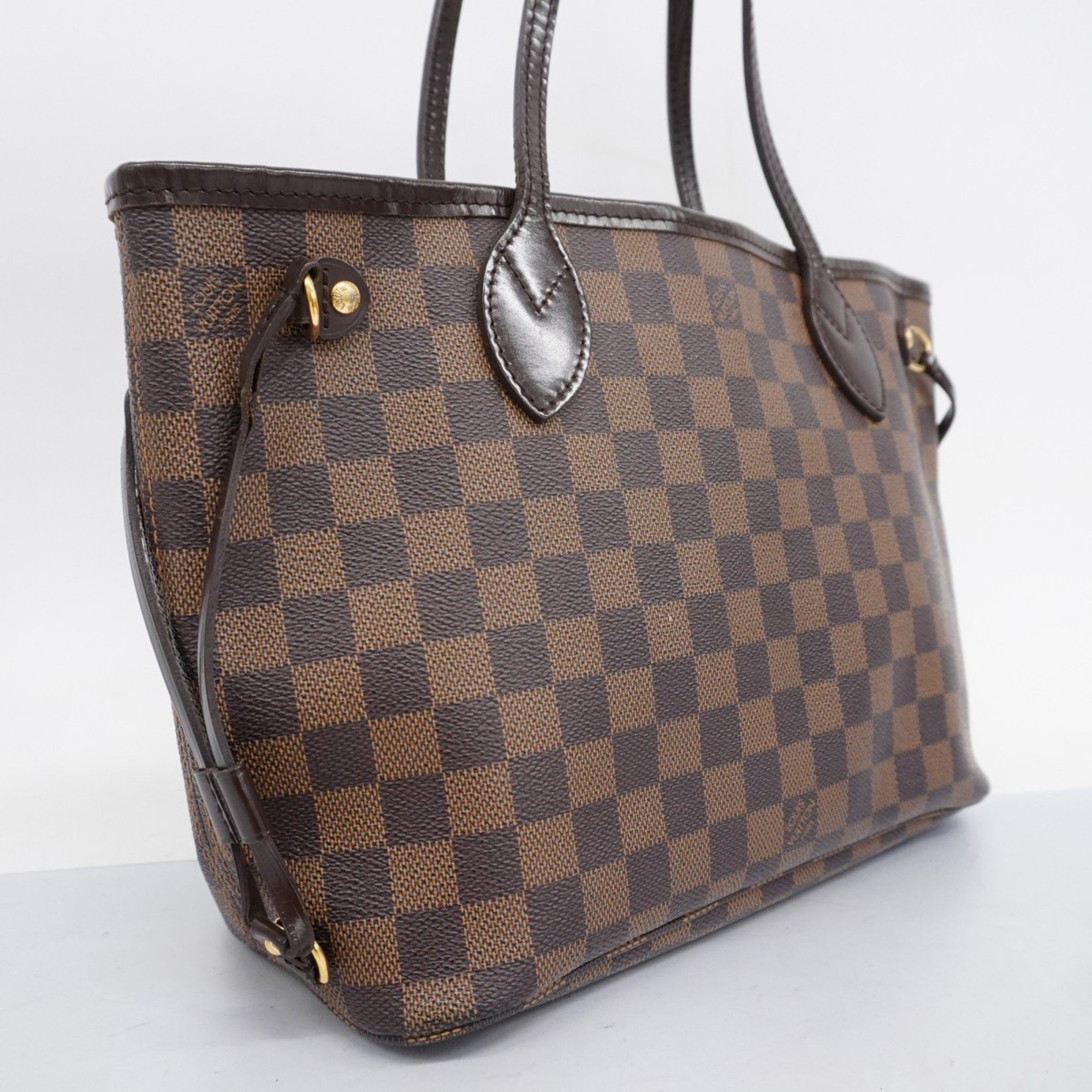 Louis Vuitton Tote Bag Damier Neverfull PM N51109 Ebene Women's