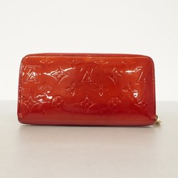 Louis Vuitton Long Wallet Vernis Zippy M91981 Pomme d'Amour Ladies