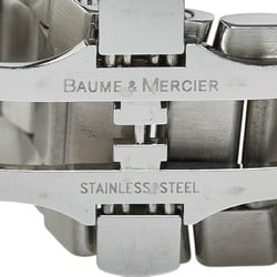 Baume & Mercier Riviera Watch MOA08669 Automatic Black Dial Stainless Steel Men's