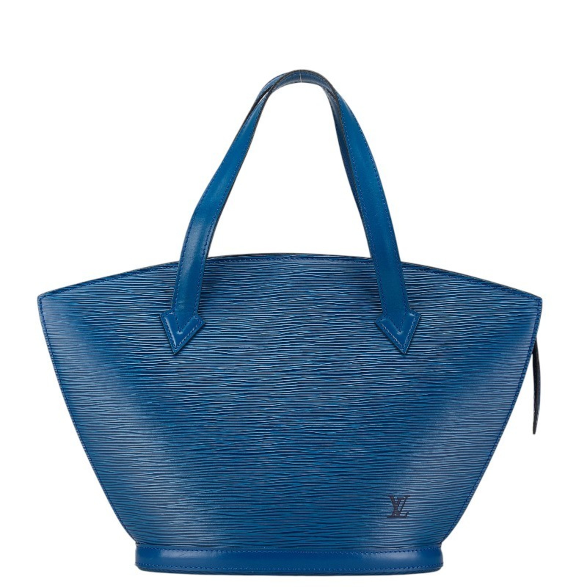 Louis Vuitton Epi Saint Jacques Handbag Tote Bag M52275 Toledo Blue Leather Women's LOUIS VUITTON