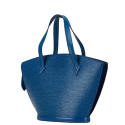 Louis Vuitton Epi Saint Jacques Handbag Tote Bag M52275 Toledo Blue Leather Women's LOUIS VUITTON