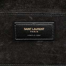 Saint Laurent Emmanuel handbag shoulder bag black suede women's SAINT LAURENT