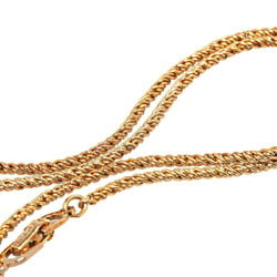 Christian Dior Dior Chain Necklace Gold Plated Women's