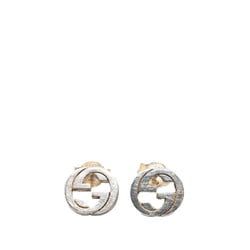 Gucci Interlocking G Earrings 356289 SV925 Silver Women's GUCCI