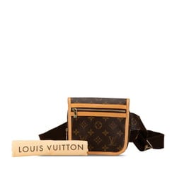 Louis Vuitton Monogram Bumbag Bosphore Body Bag Waist Shoulder M40108 Brown PVC Leather Women's LOUIS VUITTON