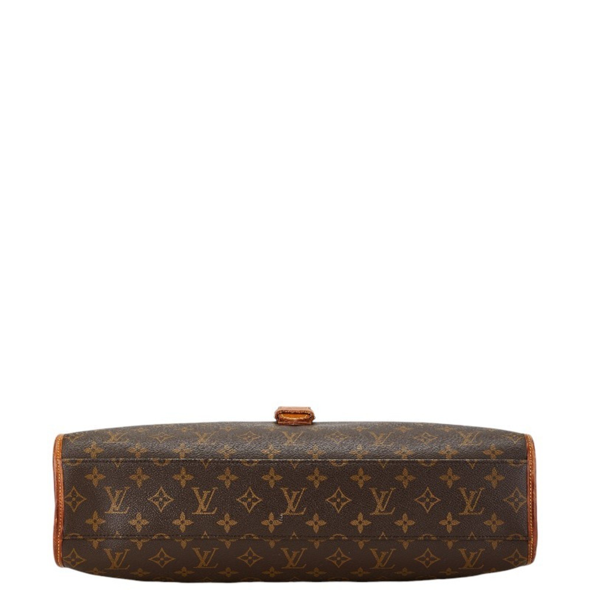 Louis Vuitton Monogram Beverly Handbag Shoulder Bag M51121 Brown PVC Leather Women's LOUIS VUITTON