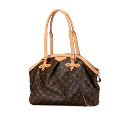 Louis Vuitton Monogram Tivoli GM Handbag Shoulder Bag M40144 Brown PVC Leather Women's LOUIS VUITTON