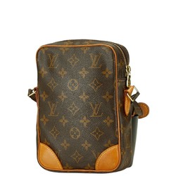 Louis Vuitton Monogram Danube Shoulder Bag M45266 Brown PVC Leather Women's LOUIS VUITTON