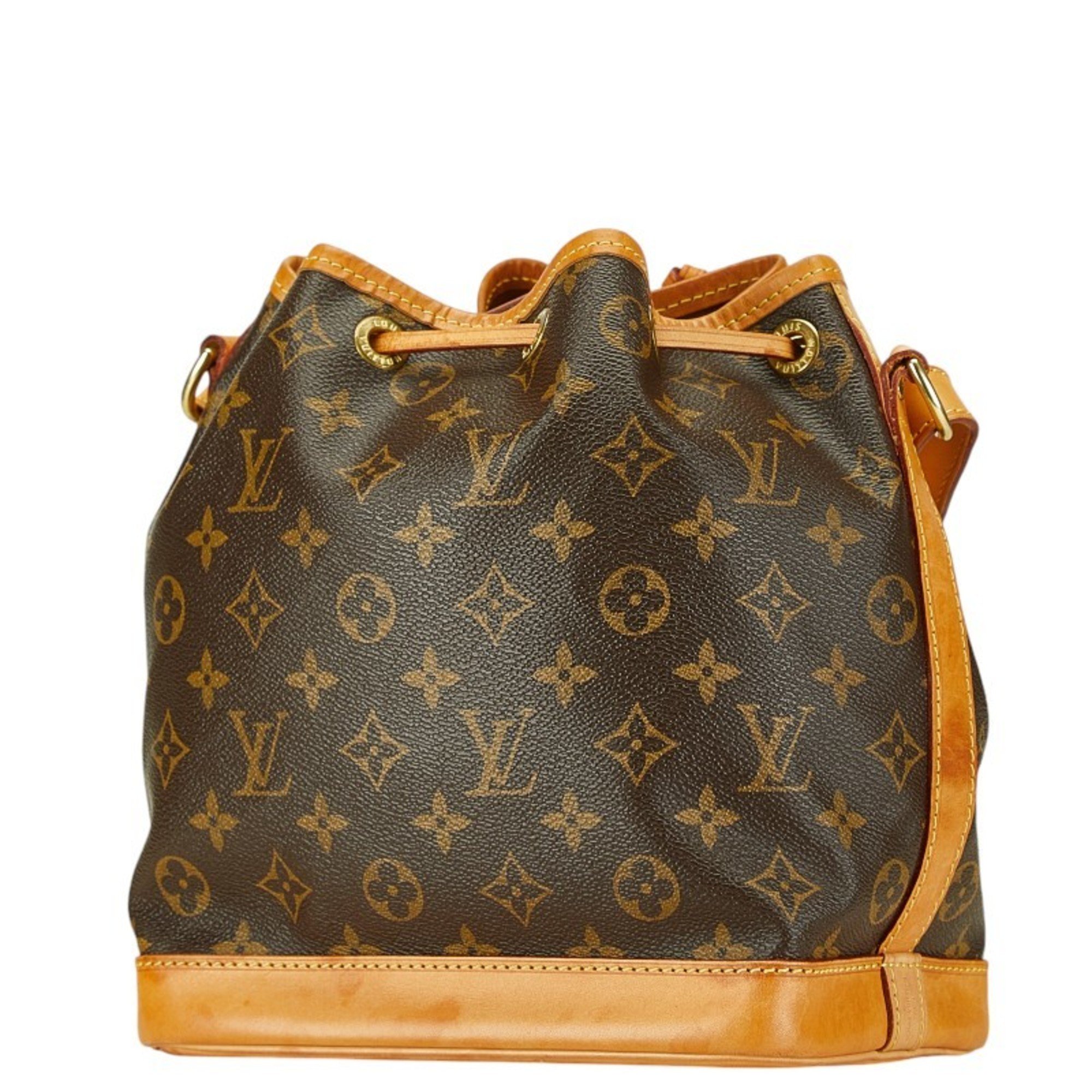 Louis Vuitton Monogram Noe BB Shoulder Bag M46983 Brown PVC Leather Women's LOUIS VUITTON