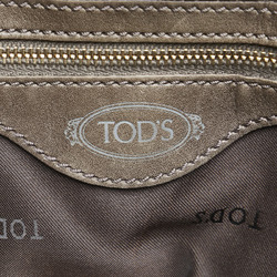 Tod's Handbag Shoulder Bag Brown Fur Leather Women's TOD'S