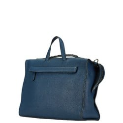 FENDI Bag Shoulder 7V00 Blue Leather Men's