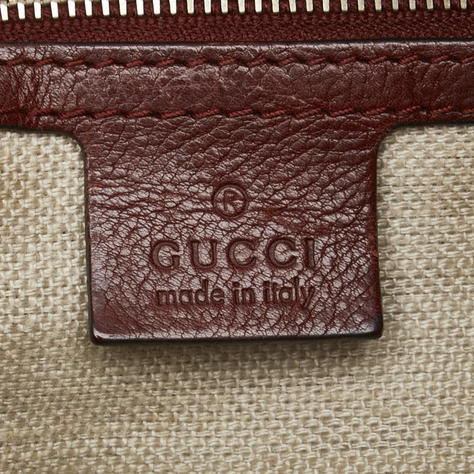 Gucci Tassel Bag 257026 Brown Leather Women's GUCCI