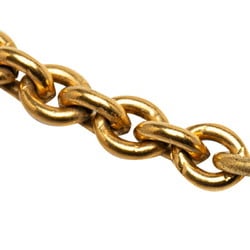 Chanel Necklace Gold Plated Women's CHANEL